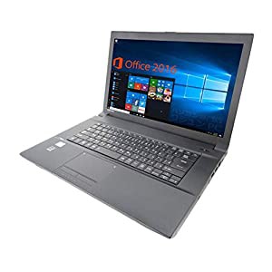 【Microsoft Office 2016搭載】【Win 10搭載】TOSHIBA B554/第四世代Core i3-4000M 2.4GHz/新品メモリー:8GB/HDD:320GB/15.6型HD