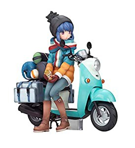 ゆるキャン△ 志摩リン with スクーター 1/10 完成品フィギュア(中古品)