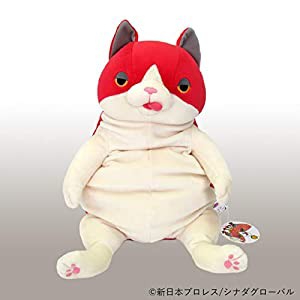 もちねこ MOCHINEKO ぬいぐるみ ナオル L 新日本プロレスコラボ(中古品)