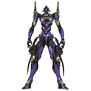 リボルテック EVANGELION EVOLUTION エヴァンゲリオン初号機 刀野薙Ver. 約185mm ABS&PVC製 塗装済み可動フィギュア EV-019(中古