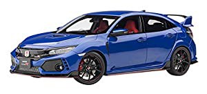 AUTOart 1/18 ホンダ シビック タイプR FK8 2017 ブリリアントスポーティブルー メタリック 完成品(中古品)