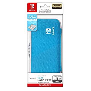 【任天堂ライセンス商品】SLIM HARD CASE for Nintendo Switch Lite セルリアンブルー(中古品)