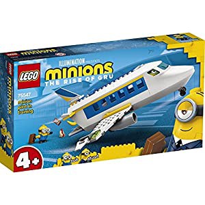 レゴ(LEGO) ミニオンズ 研修中のミニオンパイロット 75547 おもちゃ ブロック 飛行機 ひこうき 男の子 女の子 4歳以上(中古品)