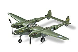 タミヤ 1/48 傑作機シリーズ No.120 ロッキード P-38F/G ライトニング プラモデル 61120(中古品)