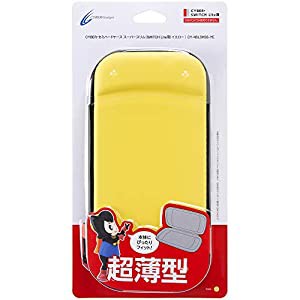 CYBER ・ セミハードケース スーパースリム ( SWITCH Lite 用) イエロー - Switch(中古品)