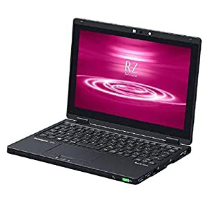 パナソニック ノートパソコン(LTE対応) Let''s note ブラック CF-RZ8FFMQR(中古品)