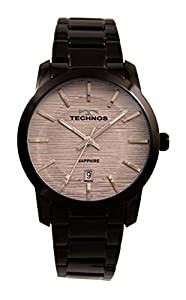 [テクノス] 腕時計 T9A35BE メンズ ブラック(中古品)