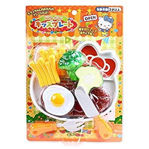 マルカ　ハローキティ キッズプレート　185318(中古品)