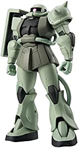 ROBOT魂 機動戦士ガンダム [SIDE MS] MS-06 量産型ザク ver. A.N.I.M.E. 約125mm ABS&PVC製 塗装済み可動フィギュア(中古品)