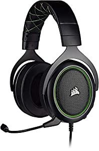 Corsair コルセア HS50 PRO STEREO Green ゲーミングヘッドセット PC PS4 Switch CA-9011216-AP SP888(中古品)