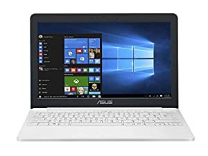 ASUS（エイスース） 11.6型ノートパソコン ASUS E203MA パールホワイト E203MA-4000W2(中古品)