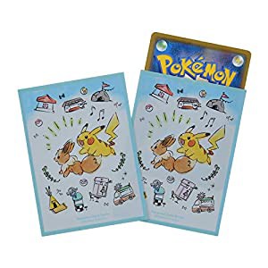 ポケモンセンターオリジナル ポケモンカードゲーム デッキシールド Pokemon World Market(中古品)