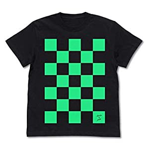 コスパ 鬼滅の刃 炭治郎羽織柄 Tシャツ BLACK Lサイズ(中古品)