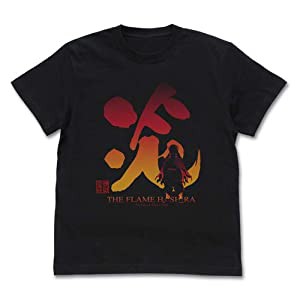 コスパ 鬼滅の刃 炎柱 煉獄杏寿郎 Tシャツ BLACK Sサイズ(中古品)