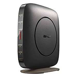 バッファロー WSR-2533DHP3-BK 無線LAN親機 11ac/n/a/g/b 1733+800Mbps ブラック(中古品)