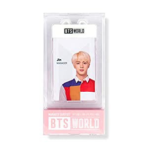 Netmarle製BTSワールド公式商品 - BTSワールドマネージャーカードセット Jin(中古品)