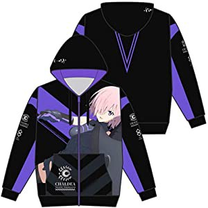 Fate/Grand Order −絶対魔獣戦線バビロニア− マシュ・キリエライト フルグラフィックライトパーカー/Ｌ(中古品)