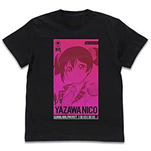 コスパ ラブライブ! 矢澤にこ Tシャツ ALL STARS Ver. BLACK Lサイズ(中古品)