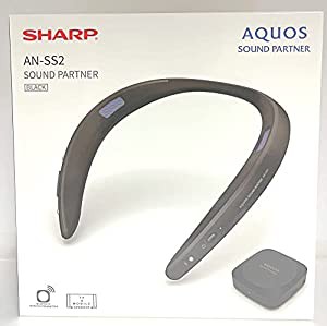 シャープ Bluetooth送信機同梱 テレビ用ワイヤレススピーカー（ブラック）生活防水（IPX4相当）対応AQUOSサウンドパートナー AN-