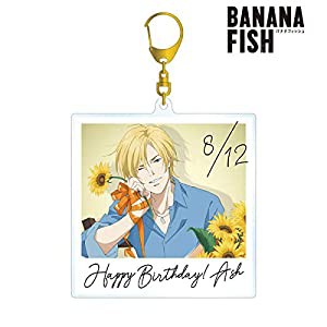 BANANA FISH 描き下ろしイラスト アッシュ・リンクス ＢＤｖｅｒ． ポラロイド風ＢＩＧアクキー(中古品)