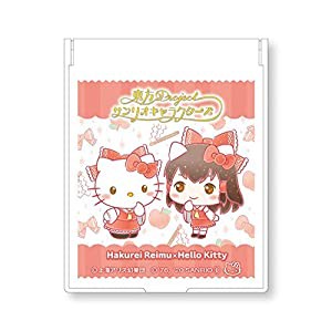 東方Project×サンリオキャラクターズ 折りたたみミラー 博麗霊夢×ハローキティ(中古品)