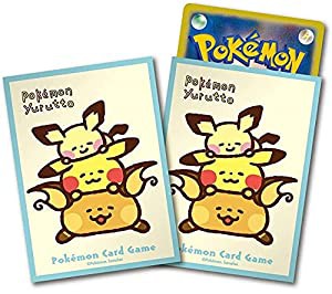 ポケモンセンターオリジナル ポケモンカードゲーム デッキシールド Pokemon Yurutto 寝そべり(中古品)