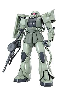 MG 機動戦士ガンダム MS-06J 量産型ザクVer.2.0 1/100スケール 色分け済みプラモデル(中古品)