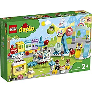 レゴ(LEGO) デュプロ デュプロのまち たのしい! ゆうえんち 10956 おもちゃ ブロック幼児 ジェットコースター 男の子 女の子 2歳