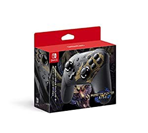 Nintendo Switch Proコントローラー モンスターハンターライズエディション(中古品)