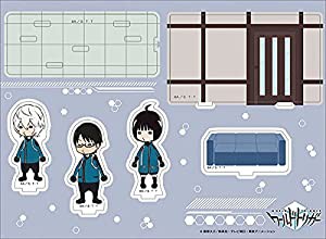 ワールドトリガー アクリルジオラマ 空閑遊真＆三雲修＆雨取千佳(中古品)