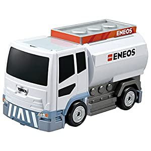 タカラトミー『 トミカ ぶるっと給油 ! おしごと変形ガソリンスタンド ENEOS 』 ミニカー 車 おもちゃ 3歳以上 玩具安全基準合格