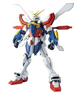 MG 機動武闘伝Gガンダム ゴッドガンダム 1/100スケール 色分け済みプラモデル(中古品)