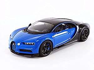 AUTOart 1/18 ブガッティ シロン スポーツ 2019 フレンチ・ブルー/カーボン・ブラック 完成品 70997(中古品)