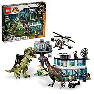 レゴ(LEGO) ジュラシック・ワールド ギガノトサウルスとテリジノサウルスの猛攻撃 76949 おもちゃ ブロック 恐竜 きょうりゅう  