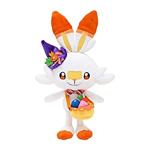 ポケモンセンターオリジナル ぬいぐるみ Pokemon Pumpkin Banquet ヒバニー(中古品)