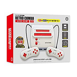 (FC/SFC用互換機)レトロコンボ RED【RETRO COMBO RED】 - FC/SFC(中古品)