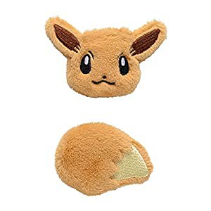 ポケモンセンターオリジナル Pokemon accessory ふわふわヘアピン50 イーブイフェイス＆しっぽ(中古品)