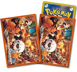 ポケモンセンターオリジナル ポケモンカードゲーム デッキシールド ほんわかぽかぽか(中古品)