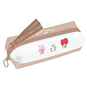 カミオジャパン BT21 2ルームペンケース ちびぬい 整列 LINE FRIENDS [037144](中古品)