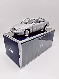 ミニカー 1/18 メルセデス ベンツ Sクラス S600 ノレブ NOREV 1/18 MERCEDES BENZ S-CLASS S600 1998 SILVER 183810(中古品)