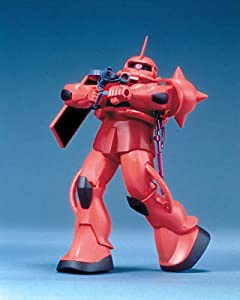 〈旧キット〉 機動戦士ガンダム シャア専用ザク 1/100スケール プラモデル(中古品)