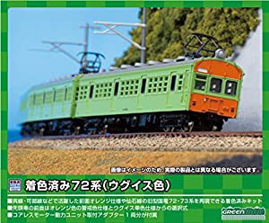 グリーンマックス Nゲージ 着色済み クモハ73形＋クハ79形 2両編成セット (ウグイス色) 13013(中古品)