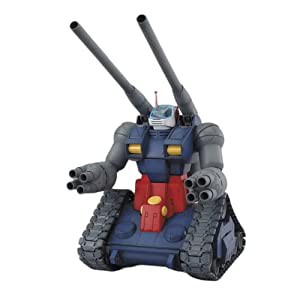 MG 機動戦士ガンダム RX-75 ガンタンク 1/100スケール 色分け済みプラモデル(中古品)