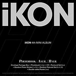 iKON 4th MINI ALBUM [FLASHBACK] (PHOTOBOOK ver.)(韓国盤)(中古品)