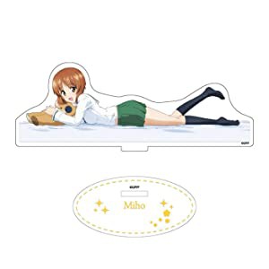 ガールズ＆パンツァー 最終章 アクリルフィギュア 西住みほ 添い寝A ver.(中古品)