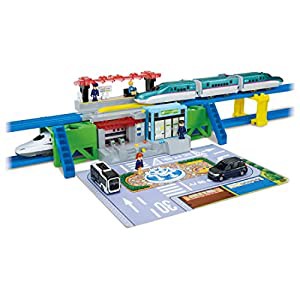 タカラトミー 『 プラレール サウンドチェンジ!マイステーション 4WAY 』 電車 列車 おもちゃ 3歳以上 玩具安全基準合格 STマー 