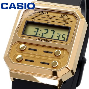 CASIO 腕時計 ゆうパケット カシオ チープカシオ 海外モデル F-100復刻モデル デジタル ユニセックス A100WEFG-9A