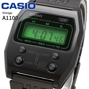 CASIO 腕時計 カシオ チープカシオ 海外モデル 52QS-14B復刻モデル デジタル ユニセックス A1100B-1