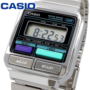 CASIO 腕時計 ゆうパケット カシオ チープカシオ 海外モデル レトロフューチャー ポップ デジタル ユニセックス A120WE-1A