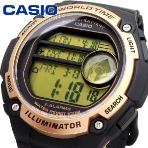 CASIO 腕時計 BOX付 カシオ チープカシオ 海外モデル ワールドタイム AE-3000W-9A